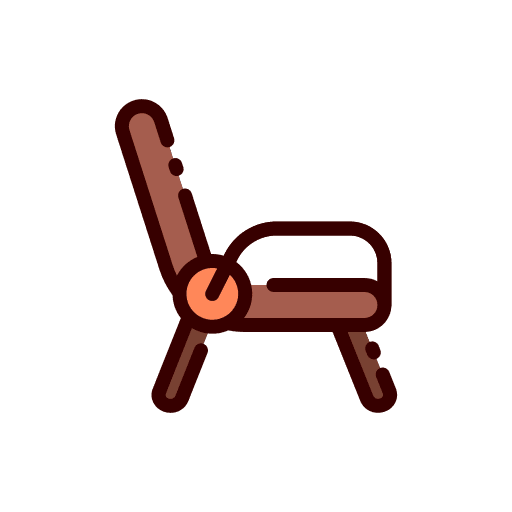 Chair tooth furniture and household dentist tools icon Chair tooth furniture and household dentist tools icon