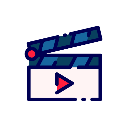 Clapperboard photographic film clapperboards cinema icon