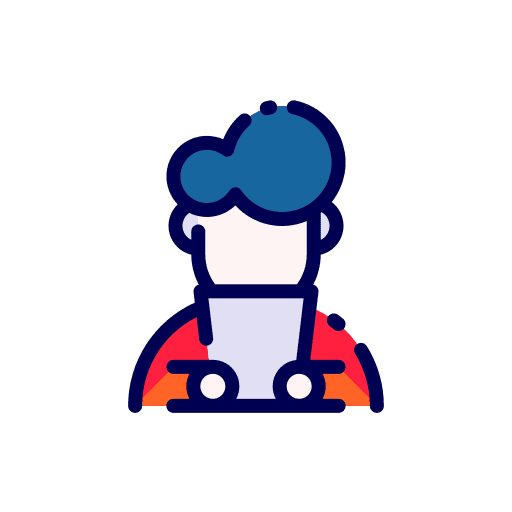 Director avatar caucasian profession icon