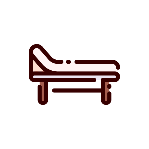 Stretcher hospital patient medical equipment icon Stretcher hospital patient medical equipment icon