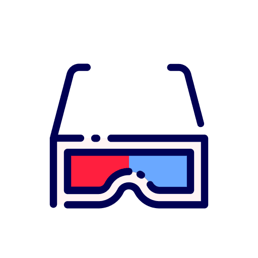 3d glasses electronics filming entertainment icon 3d glasses electronics filming entertainment icon