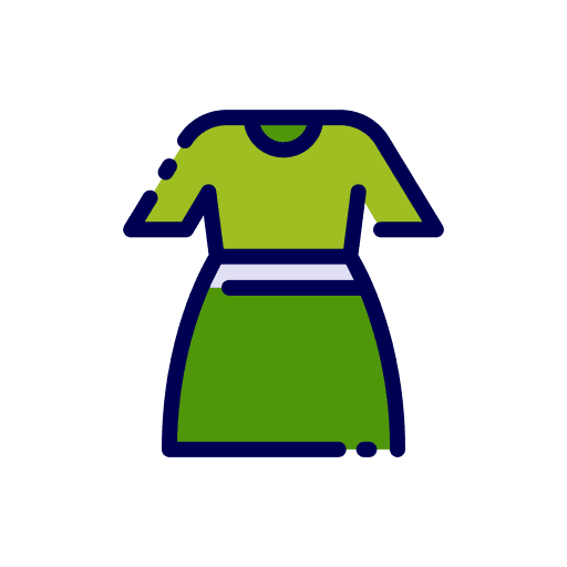 Dress fashion dress garment icon Dress fashion dress garment icon
