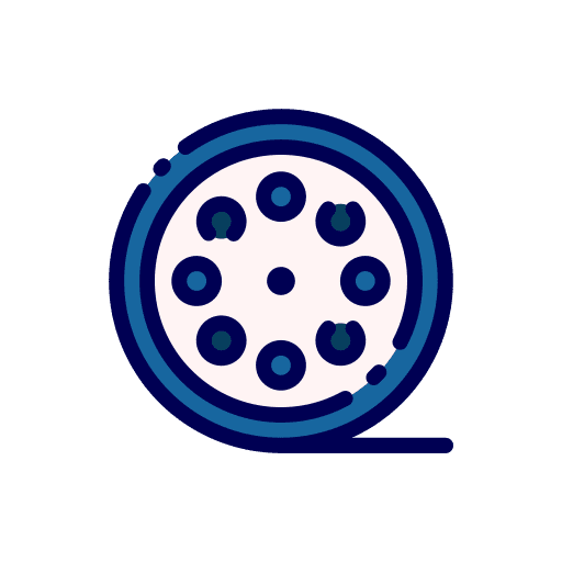 Movie roll movie photography film roll icon Movie roll movie photography film roll icon