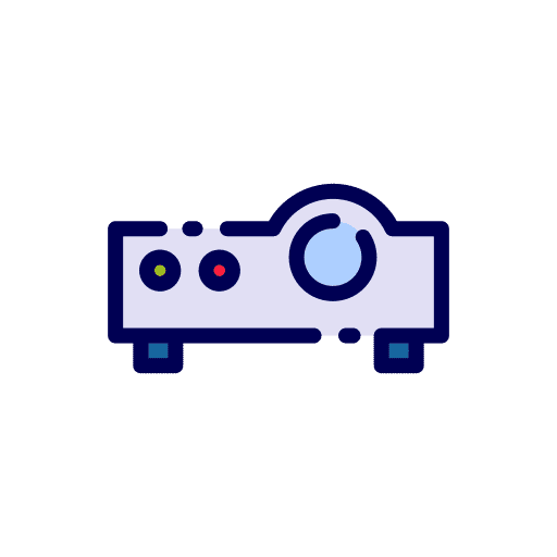 Projector electronics equipment picture icon Projector electronics equipment picture icon