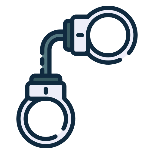 Handcuffs security prisoner miscellaneous icon