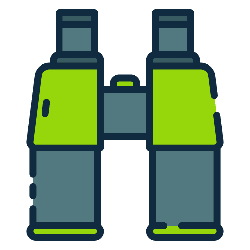 Binoculars hobbies and free time see sight icon