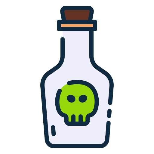 Poison poison toxic risk icon