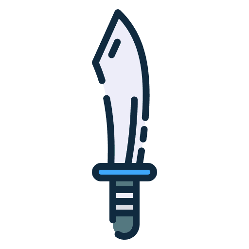 Sabre sabre scimitar weapon icon