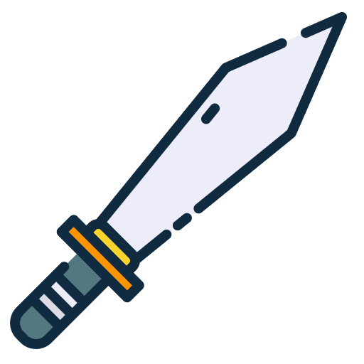 Sword toy play children icon