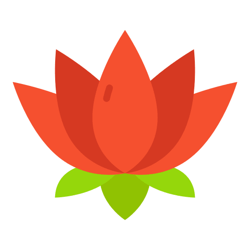 Lotus chakra hinduism wellness icon Lotus chakra hinduism wellness icon
