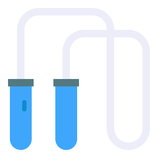 Rope sports and competition jumping rope skipping rope icon Rope sports and competition jumping rope skipping rope icon