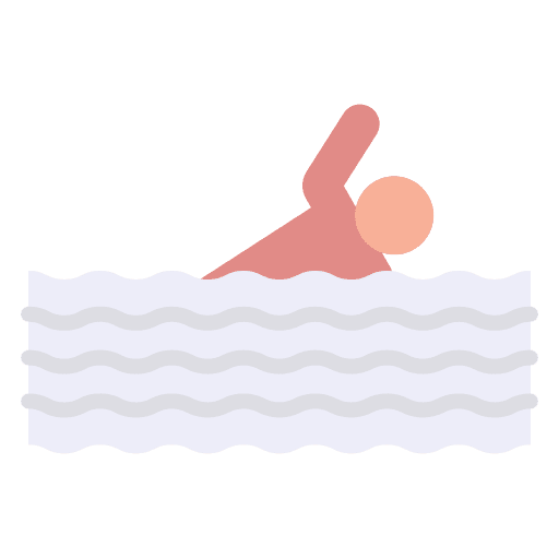Swimming sea sports wave icon Swimming sea sports wave icon