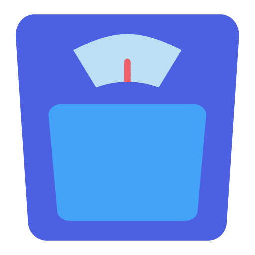 Body scale weight scale weighing scale wellness icon