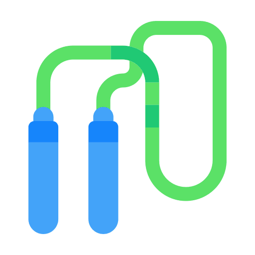 Skipping rope gym skipping rope training icon Skipping rope gym skipping rope training icon