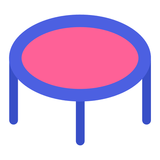 Trampoline exercise trampolin jumping icon Trampoline exercise trampolin jumping icon