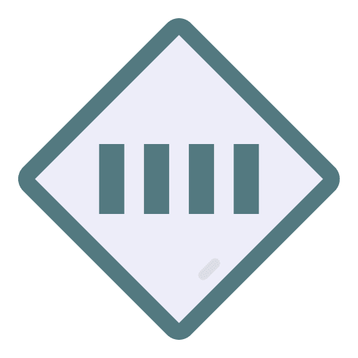 Zebra crossing danger traffic sign transportation icon Zebra crossing danger traffic sign transportation icon