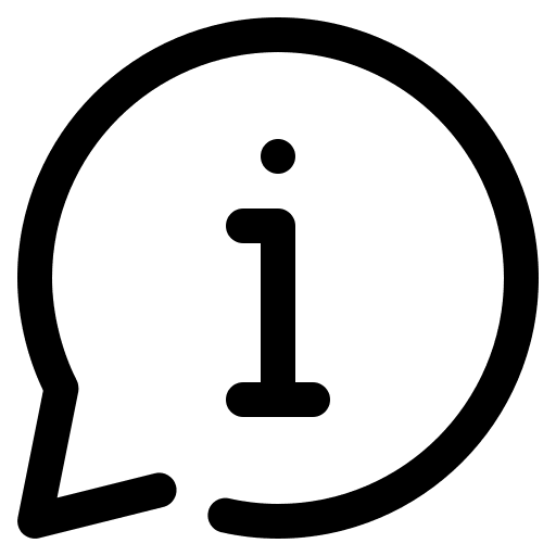 About about help information icon
