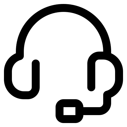 Customer service customer service headset help icon