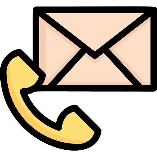 Contact info ui conversation envelope icon