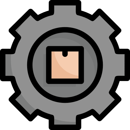 Product management delivery product management production icon