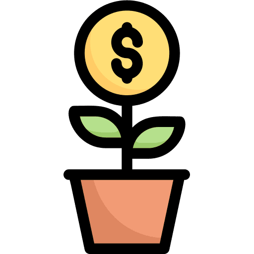 Revenue revenue money invest icon