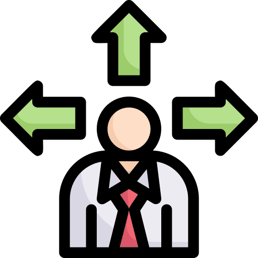 Opportunity user decide guidance icon