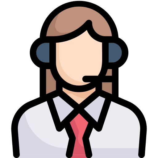 Call center agent customer service agent avatar customer support icon