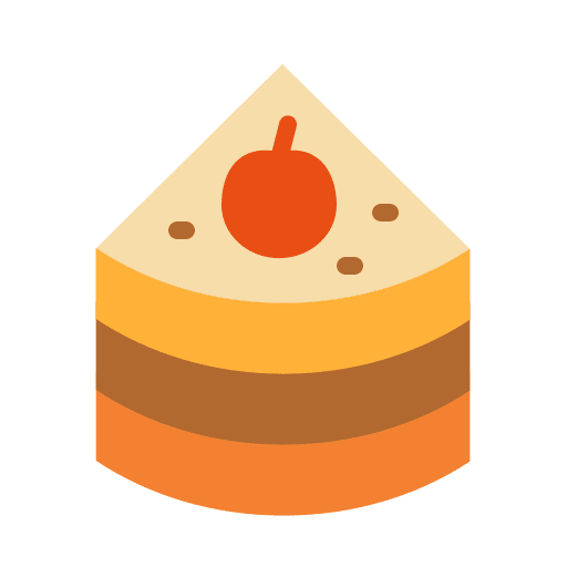 Pancake cake slice pancake sweet icon Pancake cake slice pancake sweet icon