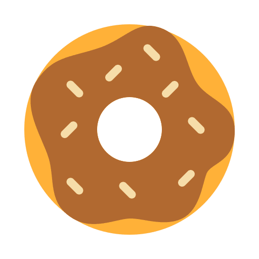 Doughnut sugar baker dessert icon Doughnut sugar baker dessert icon