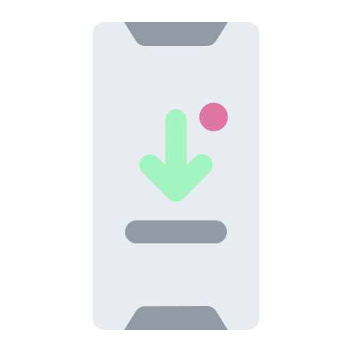 Download mobile phone electronics notification icon Download mobile phone electronics notification icon