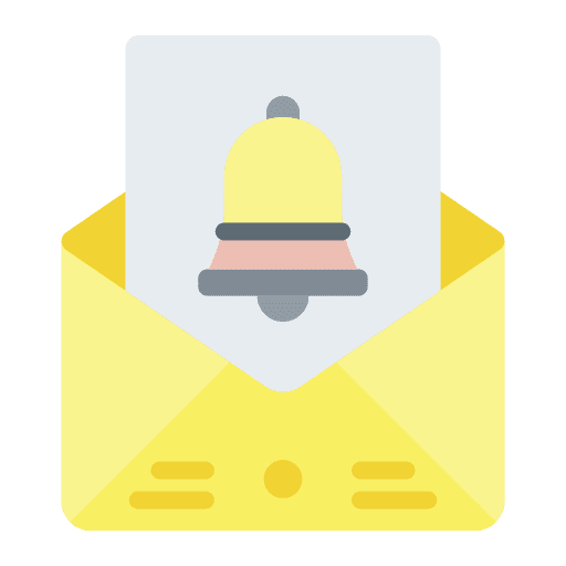 Notification interface communications email icon Notification interface communications email icon