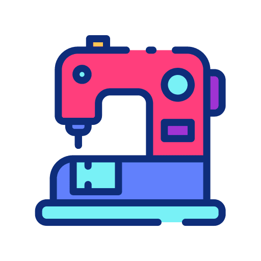 Sewing sewing machine tailor icon