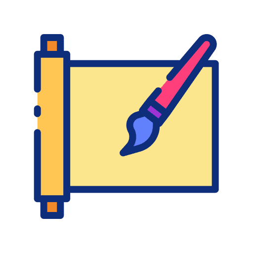 Calligraphy fountain pen education calligraphy icon Calligraphy fountain pen education calligraphy icon