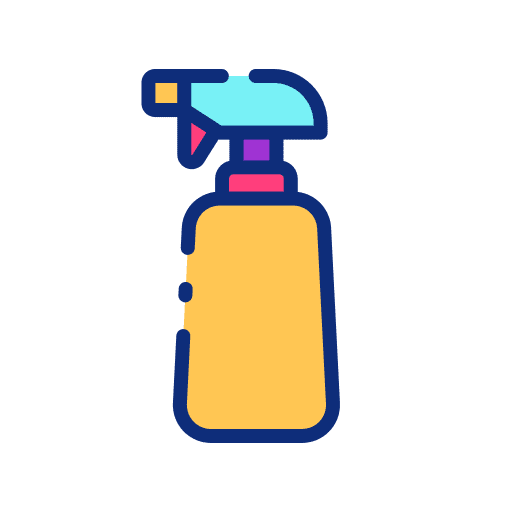 Spray clean spray furniture and household icon Spray clean spray furniture and household icon