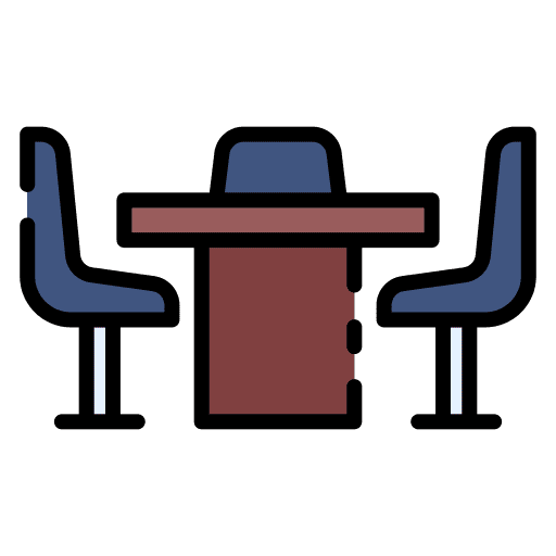 Meeting room chairs meeting room presentation icon Meeting room chairs meeting room presentation icon
