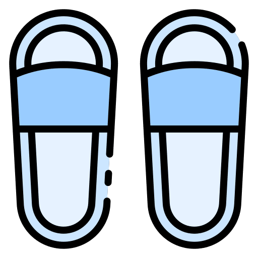 Slippers bedroom clothing slipper icon Slippers bedroom clothing slipper icon