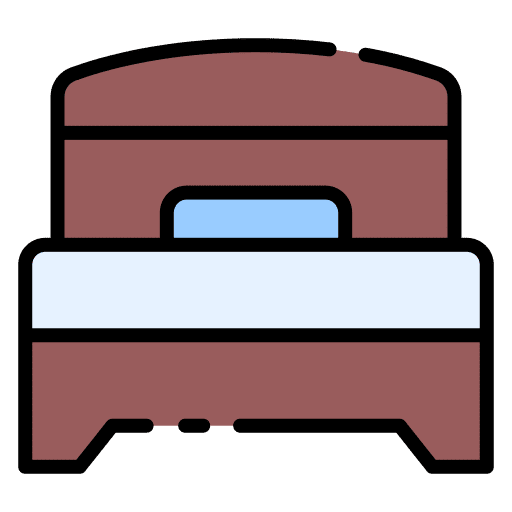 Bed furniture beds furniture and household icon Bed furniture beds furniture and household icon