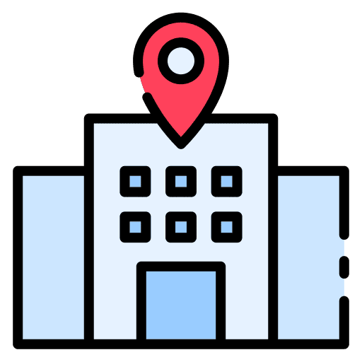 Placeholder map point hotel location icon Placeholder map point hotel location icon