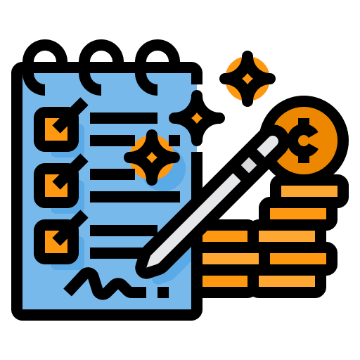 Contract business and finance money contract icon Contract business and finance money contract icon