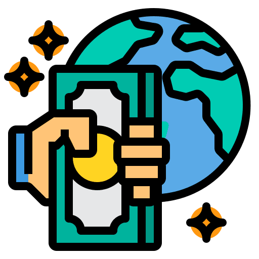 Payment payment method worldwide finance icon Payment payment method worldwide finance icon