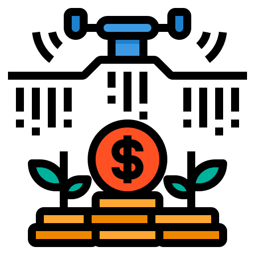 Start up business startup drone icon Start up business startup drone icon