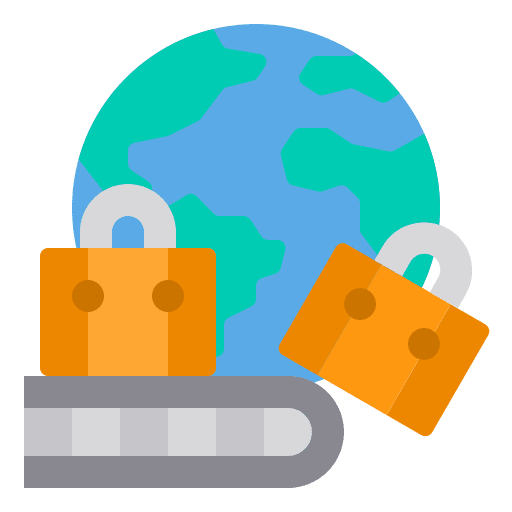 Travel suitcase travel world icon Travel suitcase travel world icon