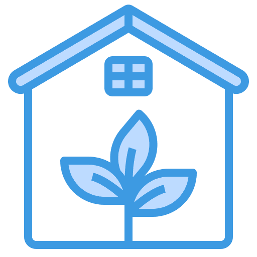 Green house ecology and environment eco home house icon Green house ecology and environment eco home house icon