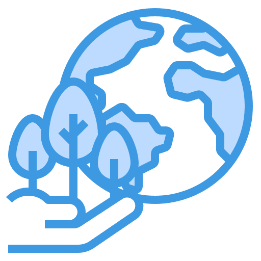 Save the planet ecology and environment green world icon Save the planet ecology and environment green world icon