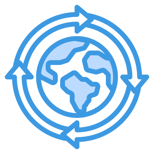 Save the planet love and romance earth arrows icon Save the planet love and romance earth arrows icon