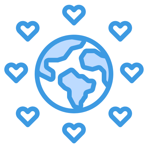 Save the world ecology and environment save the world charity icon Save the world ecology and environment save the world charity icon