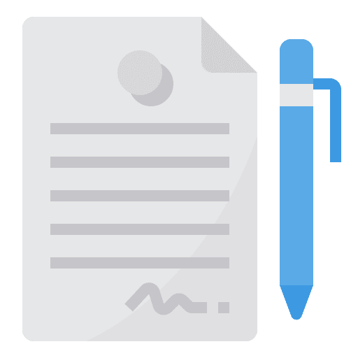 Contract education school material files and folders icon Contract education school material files and folders icon