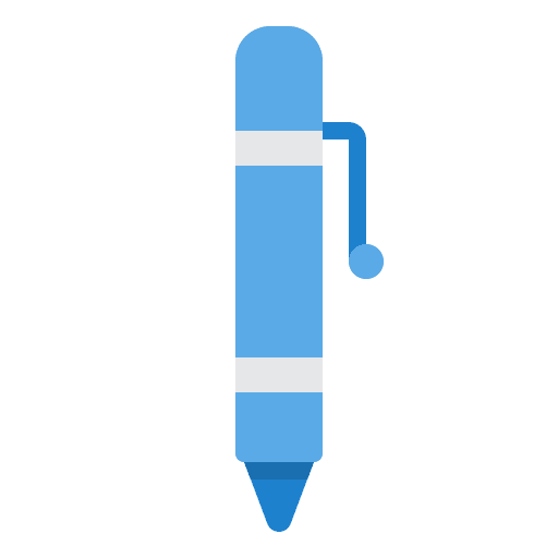 Pen school material pen office tools icon Pen school material pen office tools icon