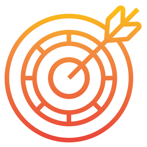 Goal business and finance marketing dart icon Goal business and finance marketing dart icon