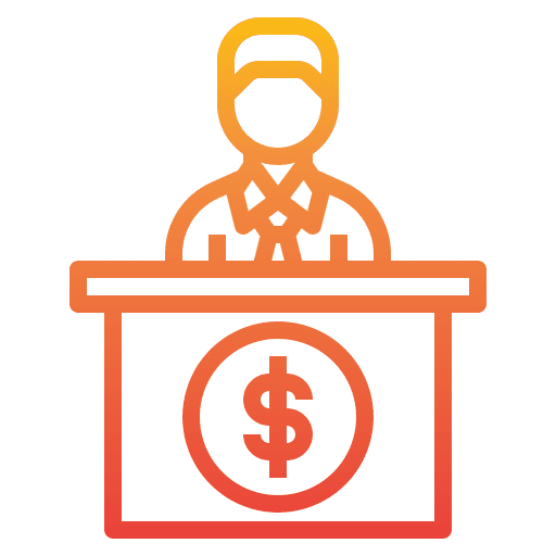 Manager economy manager debt icon Manager economy manager debt icon